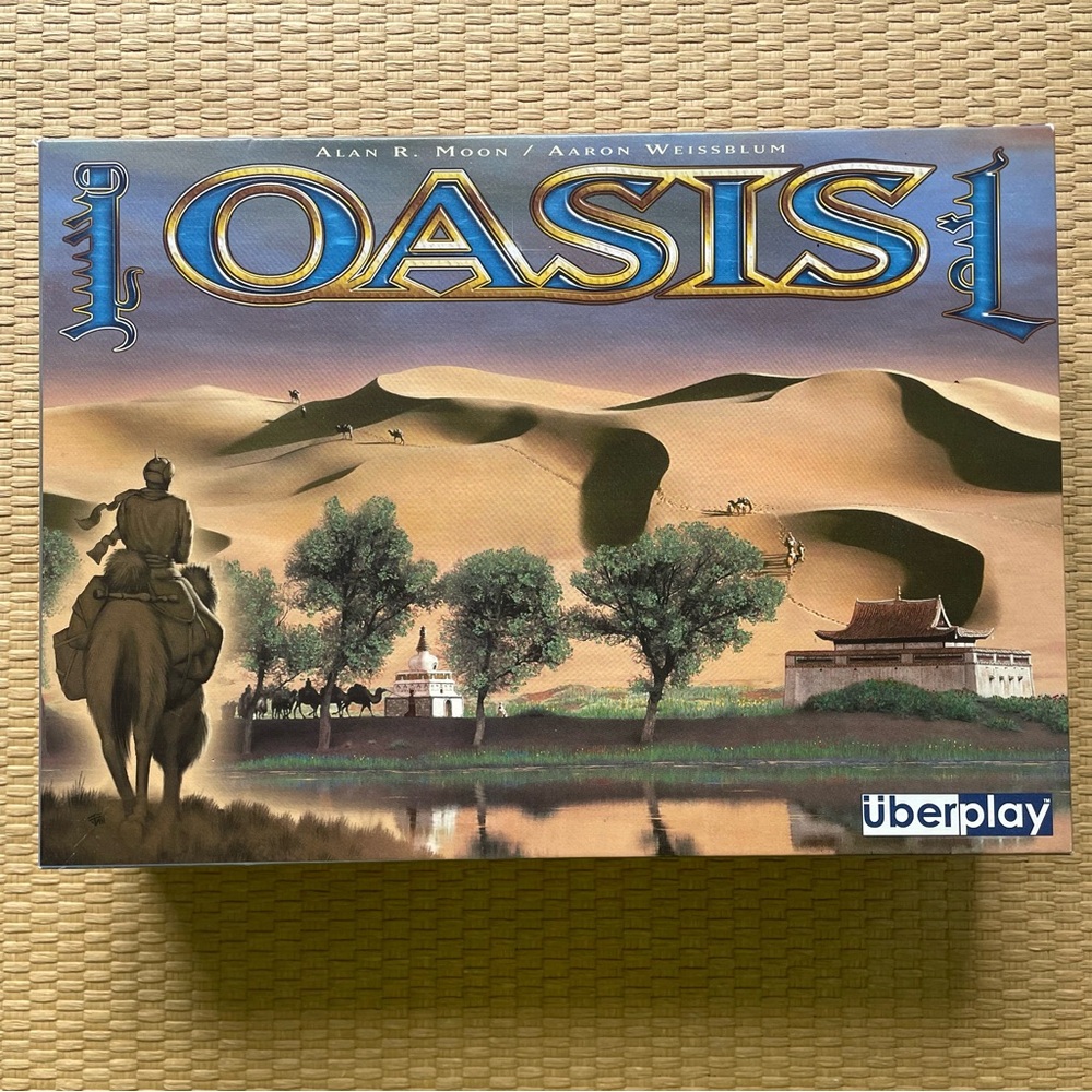 Oasis Strategy Board Game, 2004 Uberplay, Complete VG